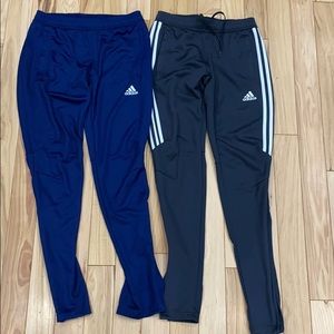 2 pairs of Tiro 19 Adidas climatology pants